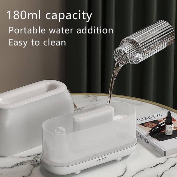 Diffuser with Flame Display Includes Essential Oil kit. Both NWOT - Picture 4 of 6